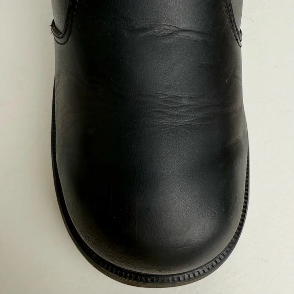 Vintage Dr. Martens 2976 Chelsea Black Greasy Chunky Club MIE Boots UK 4 - Picture 7 of 15